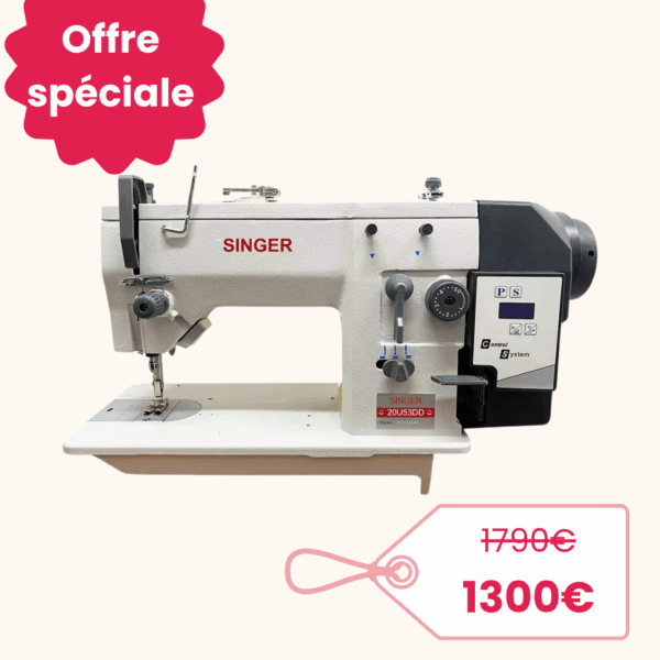 Machine à coudre industrielle Singer 20U-53DD / Démonstration reconditionnée
