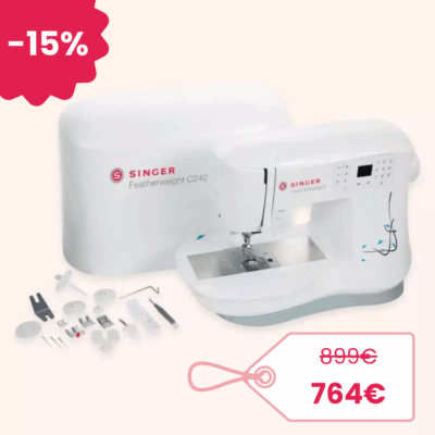 Machine à coudre de démonstration Featherweight C240