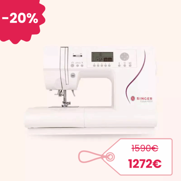 Machine à coudre Futura 4300 + Kit de démarrage OFFERT Modèle d'exposition