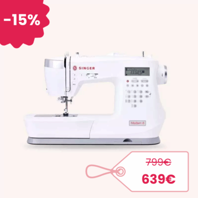Machine à coudre Madam 8 + Kit de démarrage OFFERT Modèle d'exposition