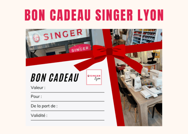Bon cadeau - Singer Lyon