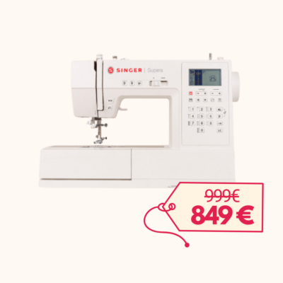 Machine à coudre SUPERA ELECTRONIQUE F687C  Modèle d’exposition
